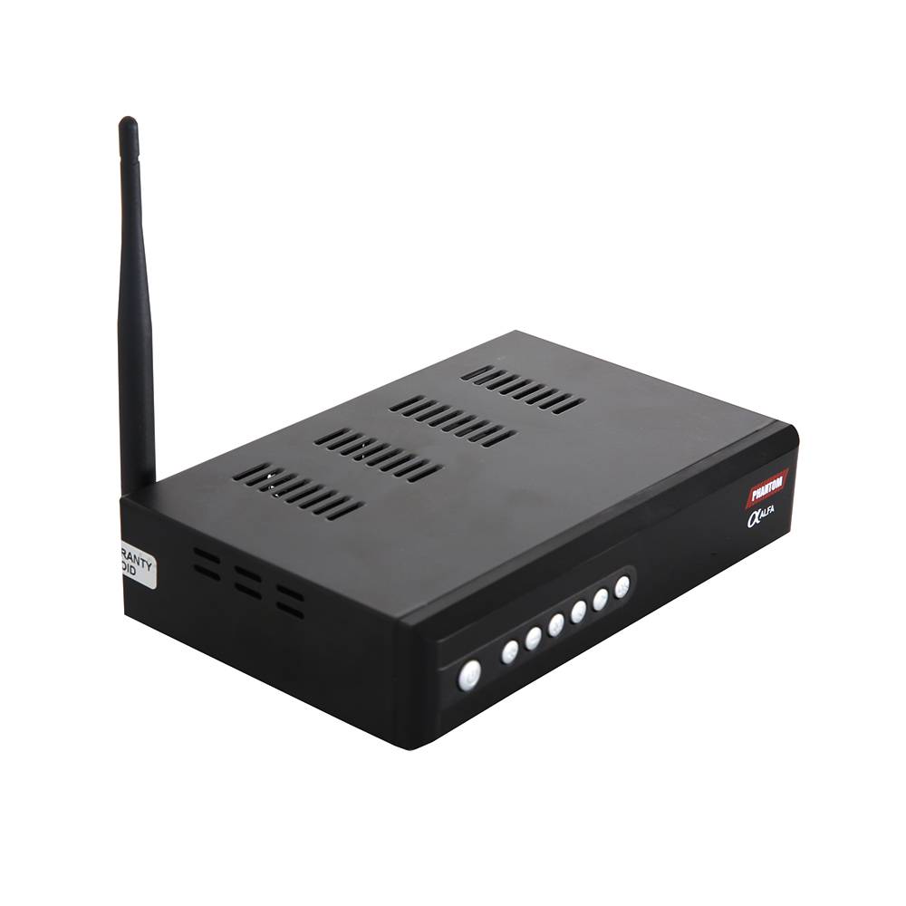 RECEPTOR FTA PHANTOM ALFA ACM SKS/IKS VOD WIFI