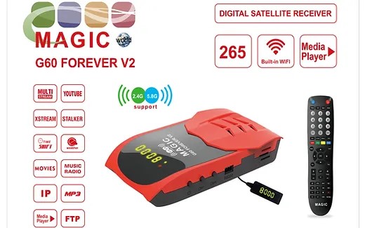 MAGIC G60 FOREVER V2 SOFTWARE UPDATE